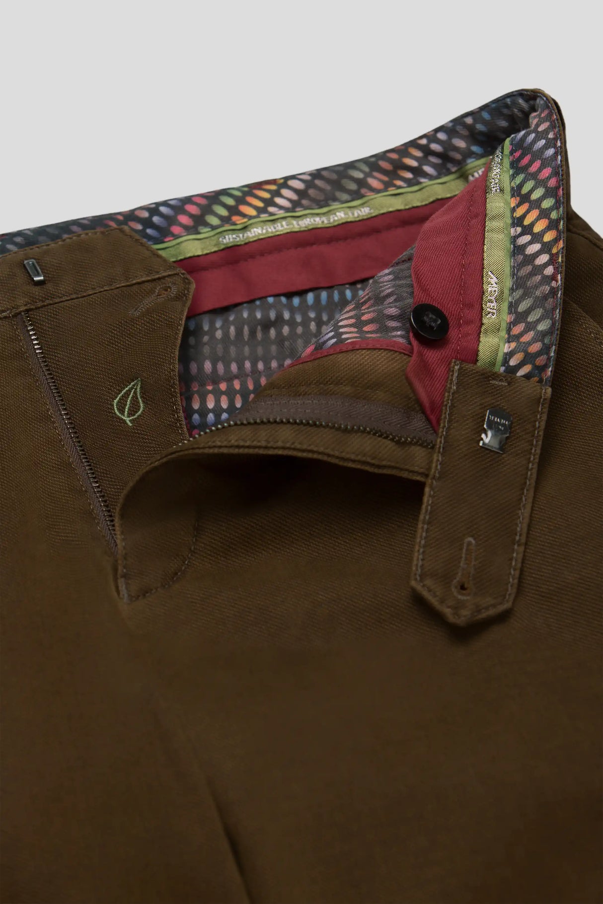 MEYER Chicago Trousers - 5613 Fine Micro Cotton Chinos - Caramel