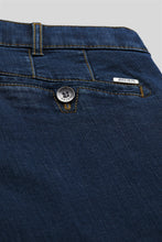 Load image into Gallery viewer, MEYER Denim Trousers - Roma 629 Stretch Core Spun - Blue
