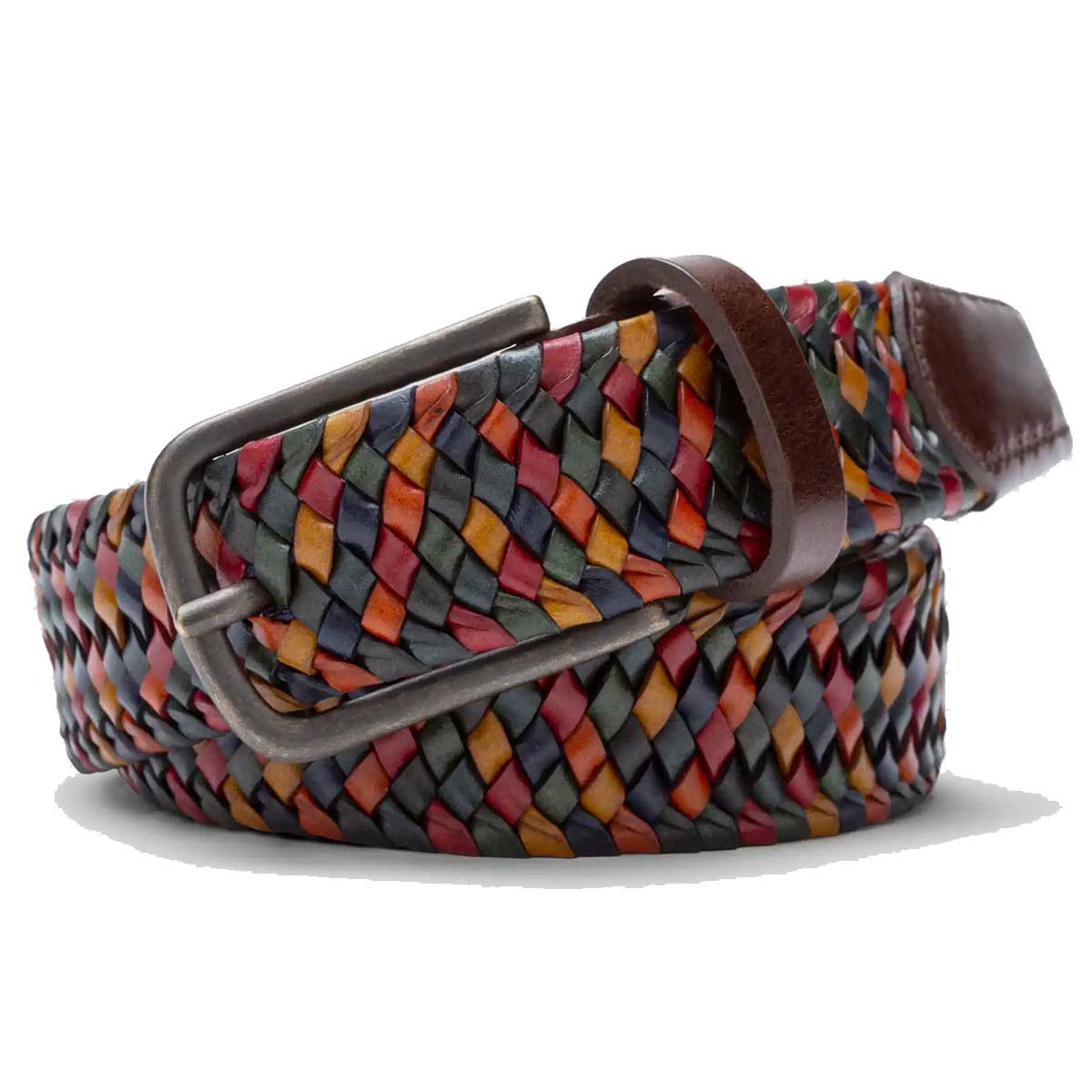 MEYER Elastic Leather Belt - Super Stretch - Multicolour