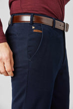 Load image into Gallery viewer, MEYER Exclusive Bonn Trousers - 8572 Luxury Twill Cotton Chino - Navy Meyer
