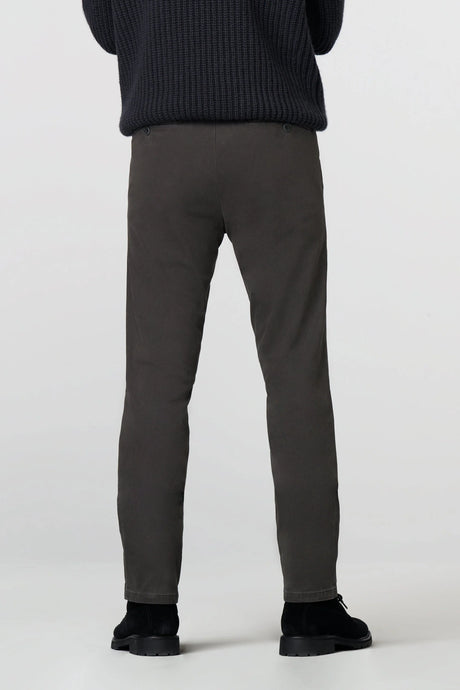60% OFF - MEYER Exclusive Bonn Trousers - 8614 Luxury Cotton Chino - Charcoal Grey