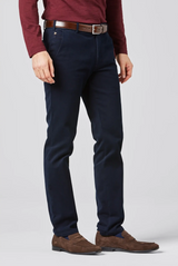 MEYER Exclusive Bonn Trousers - 8614 Luxury Cotton Chino - Navy
