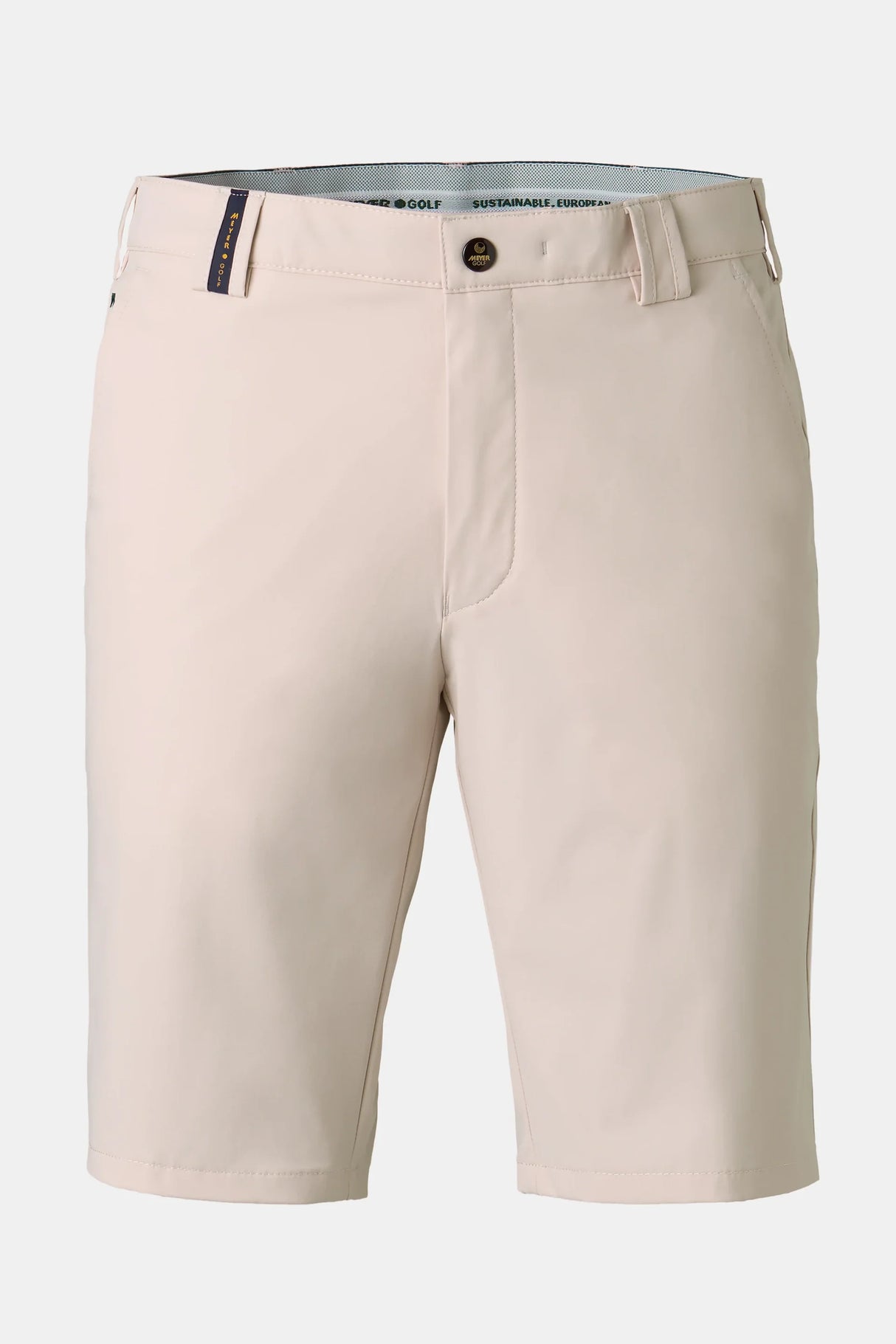 MEYER Golf Shorts - St. Andrews 8070 High Performance Stretch - Beige