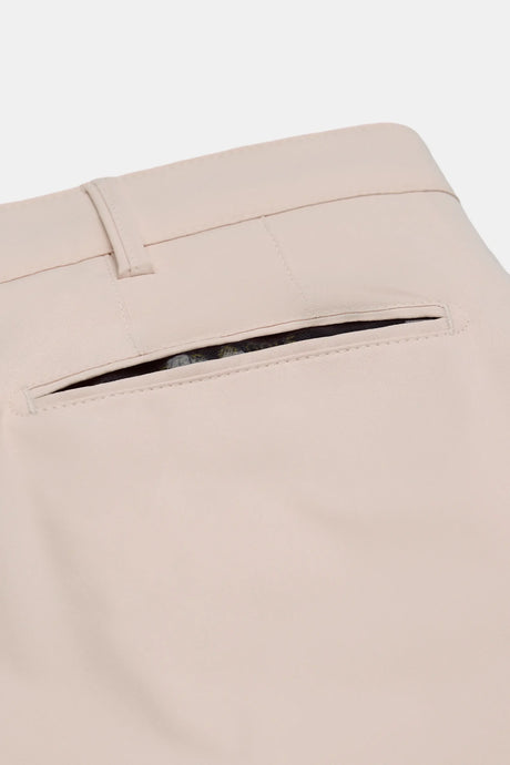 MEYER Golf Shorts - St. Andrews 8070 High Performance Stretch - Beige