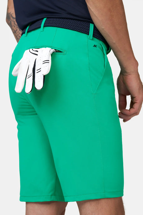 MEYER Golf Shorts - St. Andrews 8070 High Performance Stretch - Green