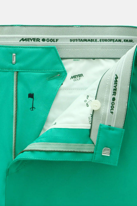 MEYER Golf Shorts - St. Andrews 8070 High Performance Stretch - Green
