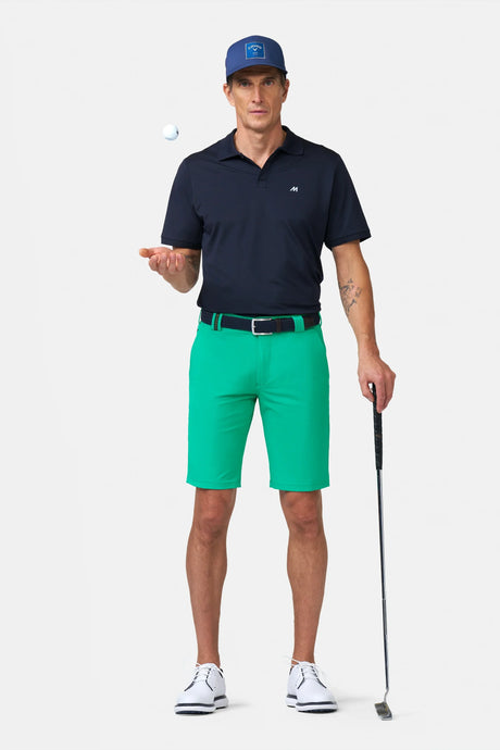 MEYER Golf Shorts - St. Andrews 8070 High Performance Stretch - Green