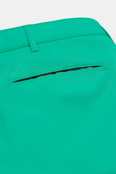 MEYER Golf Shorts - St. Andrews 8070 High Performance Stretch - Green