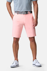 MEYER Golf Shorts - St. Andrews 8070 High Performance Stretch - Rosewood