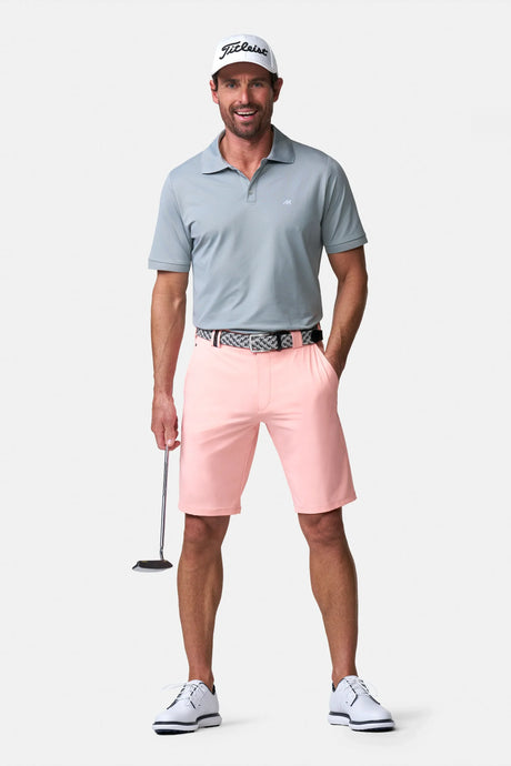 MEYER Golf Shorts - St. Andrews 8070 High Performance Stretch - Rosewood