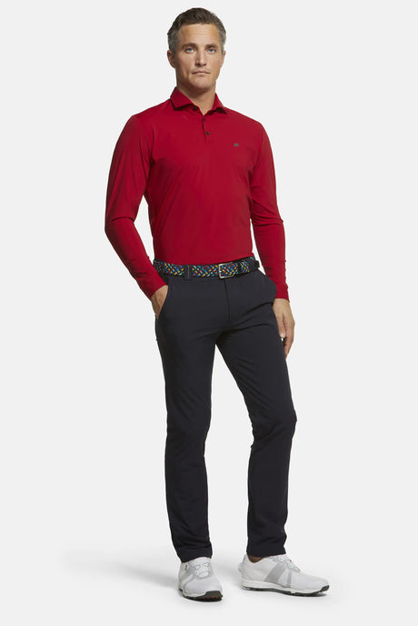 MEYER Golf Trousers - Augusta 8070 High Performance Chinos - Navy Meyer