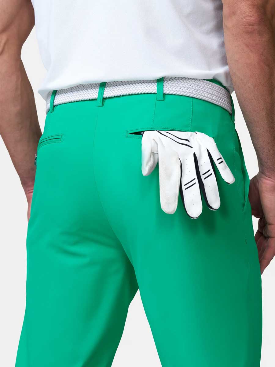 MEYER Golf Trousers - Augusta 8070 High Performance Stretch - Green