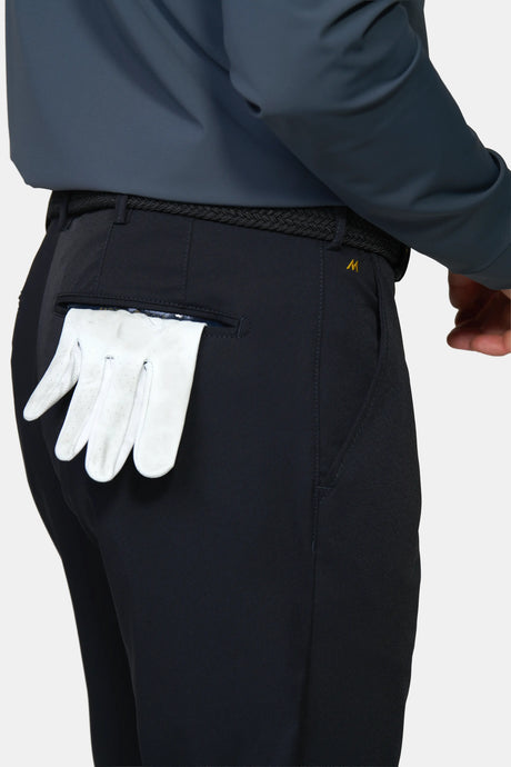 MEYER Golf Trousers - Oakmont 8626 High Performance Stretch - Black