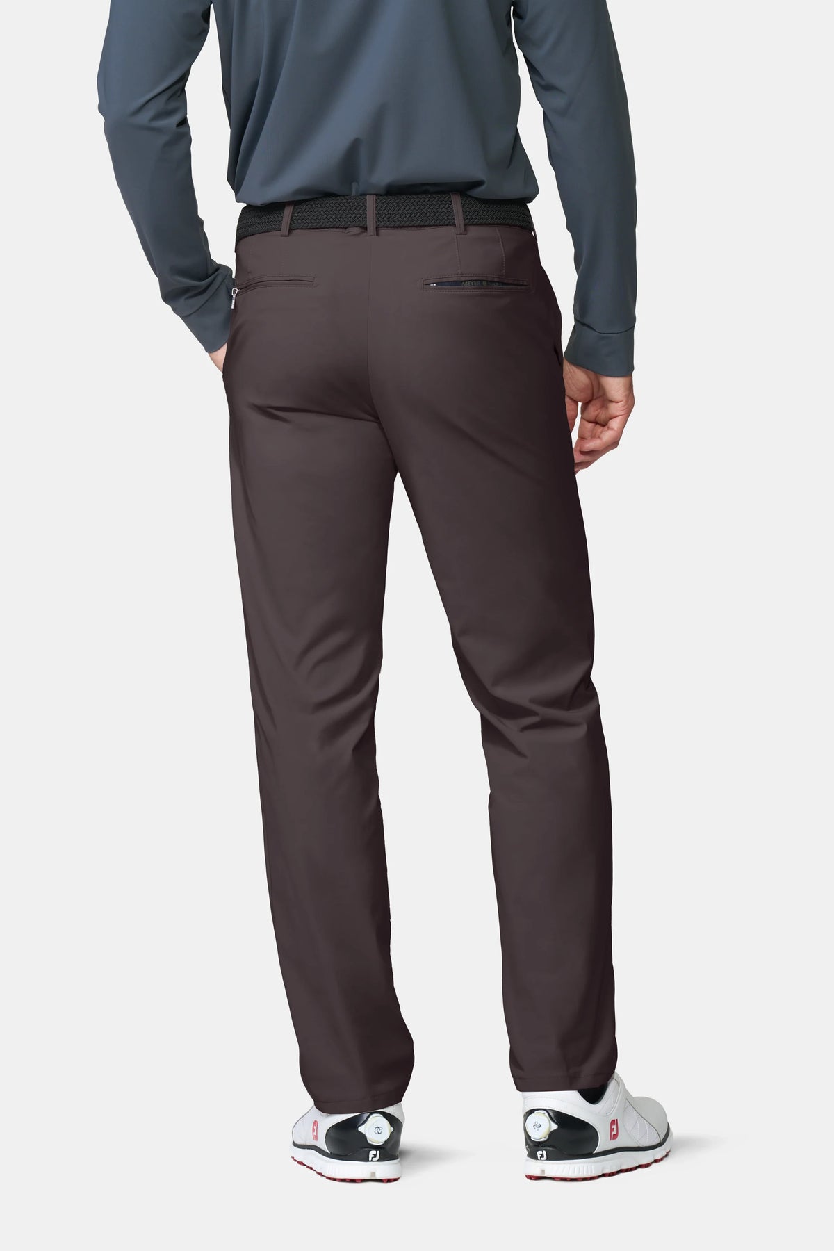 MEYER Golf Trousers - Oakmont 8626 High Performance Stretch - Brown