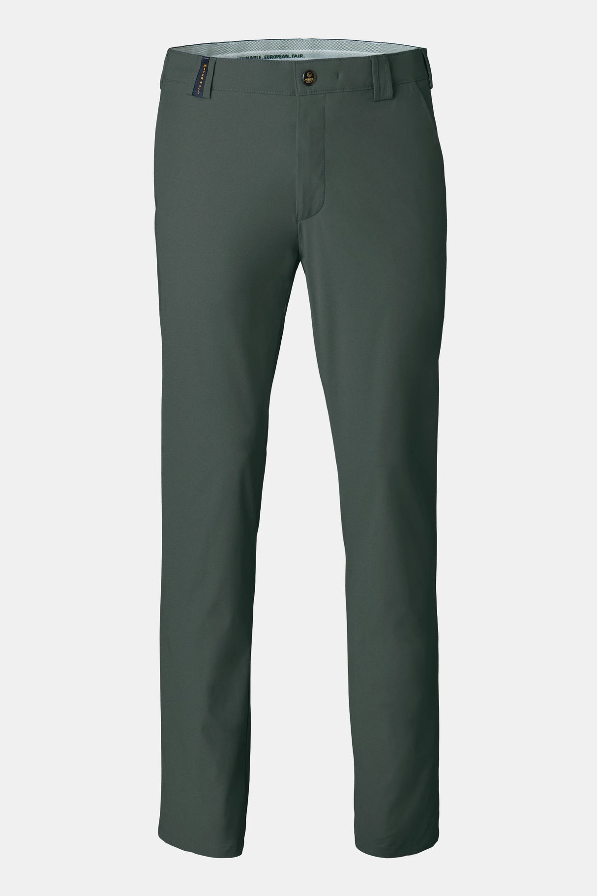 MEYER Golf Trousers - Oakmont 8626 High Performance Stretch - Olive