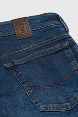 MEYER M5 Jeans – 6267 Modern Fit – Hand-Finished Organic Denim – Stone Blue