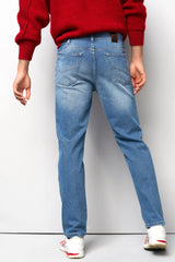 MEYER Jeans – M5 6268 Modern Fit – Super Stretch Hand-Finished Denim – Light Blue