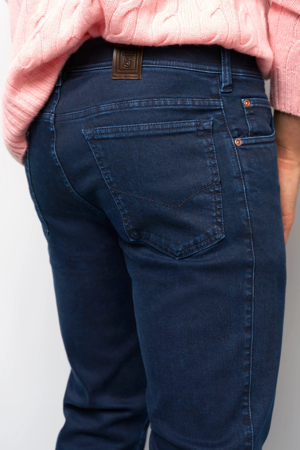 MEYER Jeans – M5 6272 Modern Fit – Cotton & Tencel™ Super Stretch Denim – Dark Blue