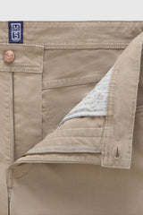 MEYER M5 6001 Soft Twill Organic Cotton Stretch Chinos - Beige