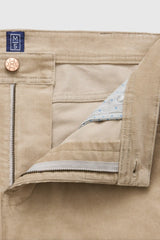 MEYER M5 6599 Fine Cord Organic Cotton Stretch Chinos - Beige