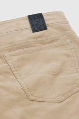 MEYER M5 6599 Fine Cord Organic Cotton Stretch Chinos - Beige