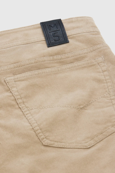 MEYER M5 6599 Fine Cord Organic Cotton Stretch Chinos - Beige