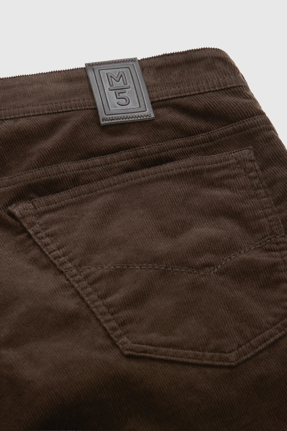 MEYER M5 6599 Fine Cord Organic Cotton Stretch Chinos - Brown