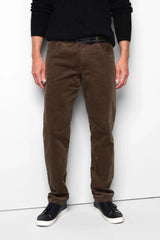 MEYER M5 6599 Fine Cord Organic Cotton Stretch Chinos - Brown