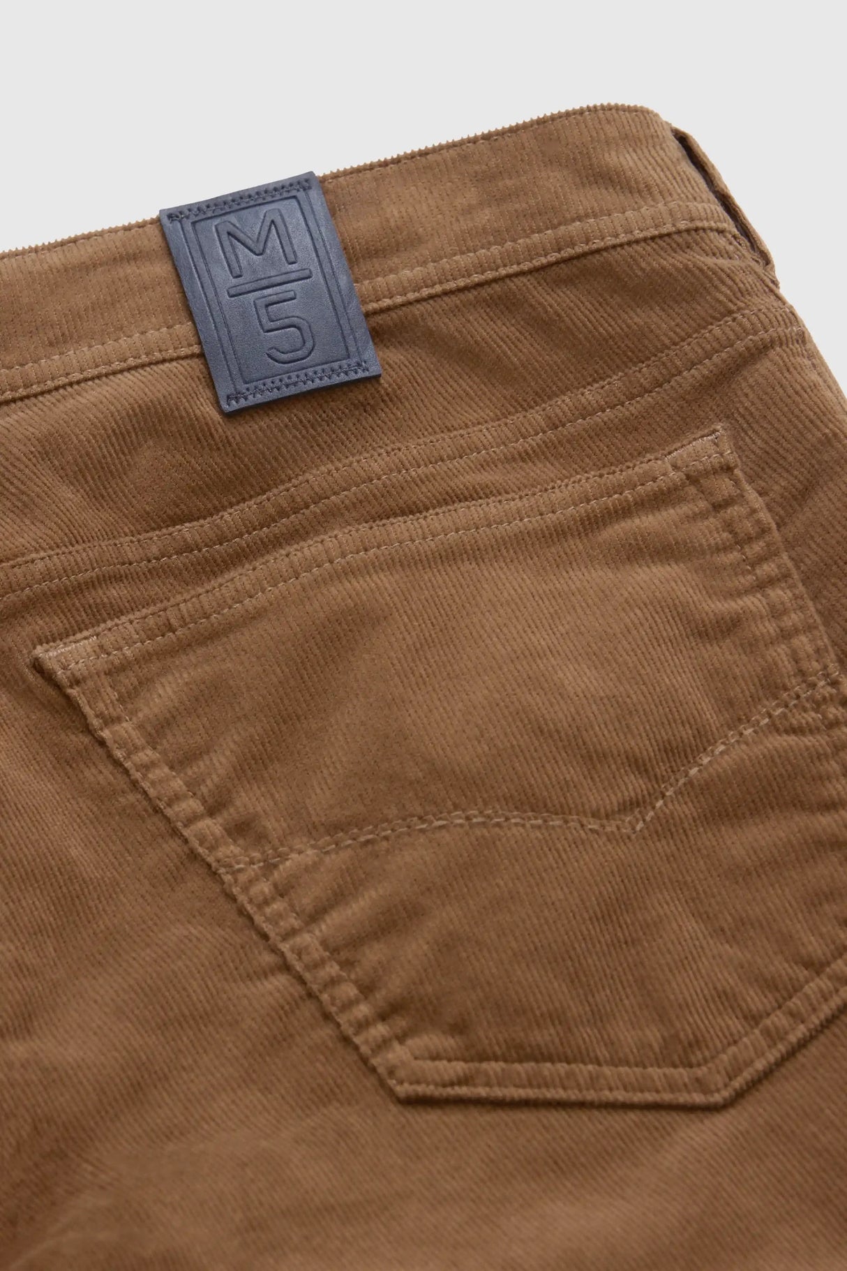 MEYER M5 6599 Fine Cord Organic Cotton Stretch Chinos - Camel