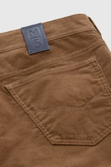 MEYER M5 6599 Fine Cord Organic Cotton Stretch Chinos - Camel