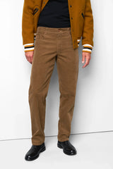 MEYER M5 6599 Fine Cord Organic Cotton Stretch Chinos - Camel