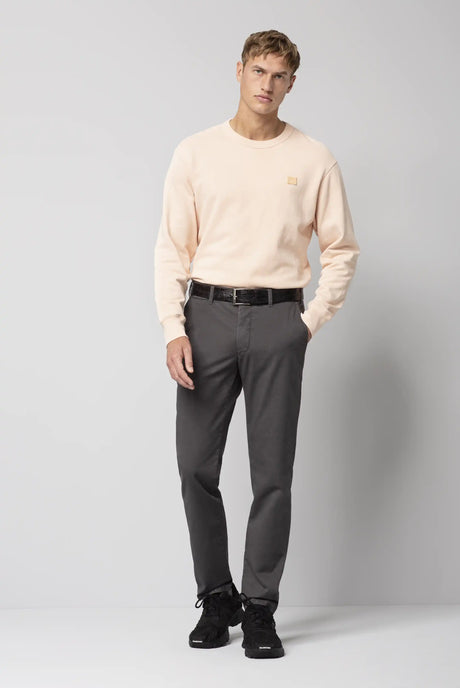 MEYER M5 Jeans - 6001 Soft Stretch Cotton Chinos - Charcoal Meyer