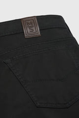 MEYER M5 Jeans – 6106 High Performance Satin Cotton Chinos – Black