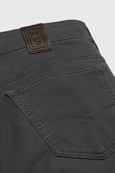 MEYER M5 6106 High Performance Satin Cotton Chinos – Grey