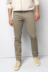 MEYER M5 Jeans – 6106 High Performance Satin Cotton Chinos – Stone