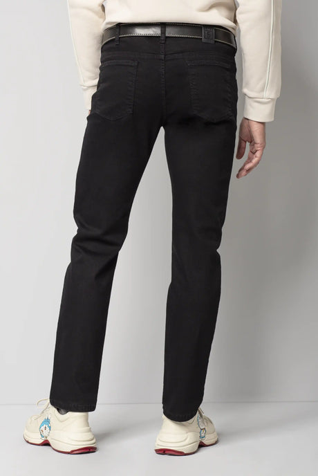 MEYER M5 Jeans - 6209 Regular Fit - Fairtrade Stretch Denim - Black Meyer