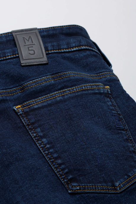 MEYER M5 Jeans – 6256 Regular Fit – Super Stretch Organic Denim – Dark Blue