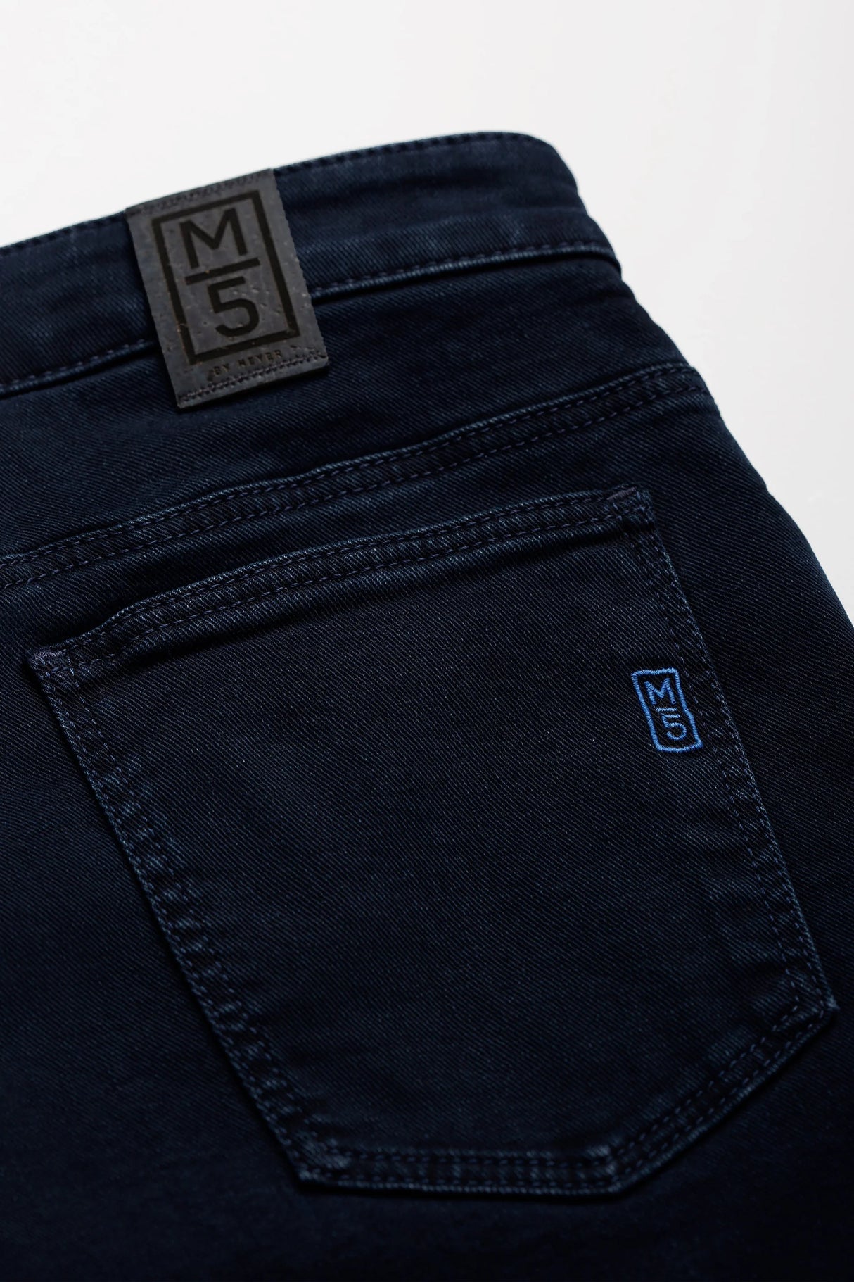 MEYER M5 Jeans - 6258 Regular Fit - Performance Stretch Denim - Dark Blue Stone