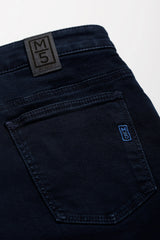 MEYER M5 Jeans - 6258 Regular Fit - Performance Stretch Denim - Dark Blue Stone