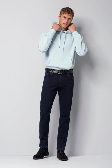 MEYER M5 Jeans - 6258 Regular Fit - Performance Stretch Denim - Dark Blue Stone