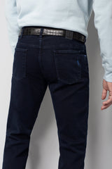 MEYER M5 Jeans - 6258 Regular Fit - Performance Stretch Denim - Dark Blue Stone