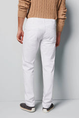 MEYER M5 Jeans - 6258 Regular Fit - Performance Stretch Denim - White