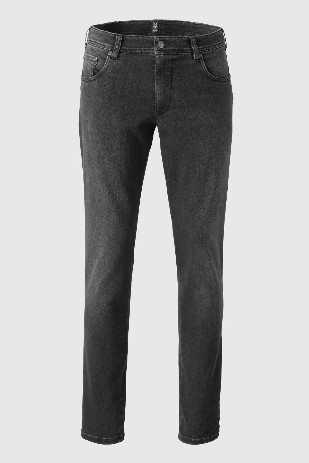MEYER M5 Jeans – 6294 Modern Fit – Thermolite Organic Stretch Denim – Charcoal