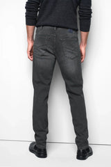 MEYER M5 Jeans – 6294 Modern Fit – Thermolite Organic Stretch Denim – Charcoal