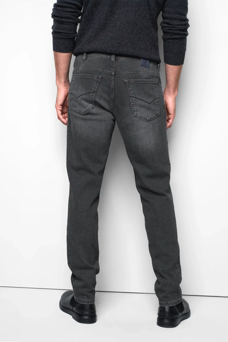 MEYER M5 Jeans – 6294 Modern Fit – Thermolite Organic Stretch Denim – Charcoal