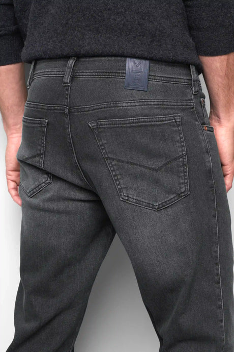 MEYER M5 Jeans – 6294 Modern Fit – Thermolite Organic Stretch Denim – Charcoal