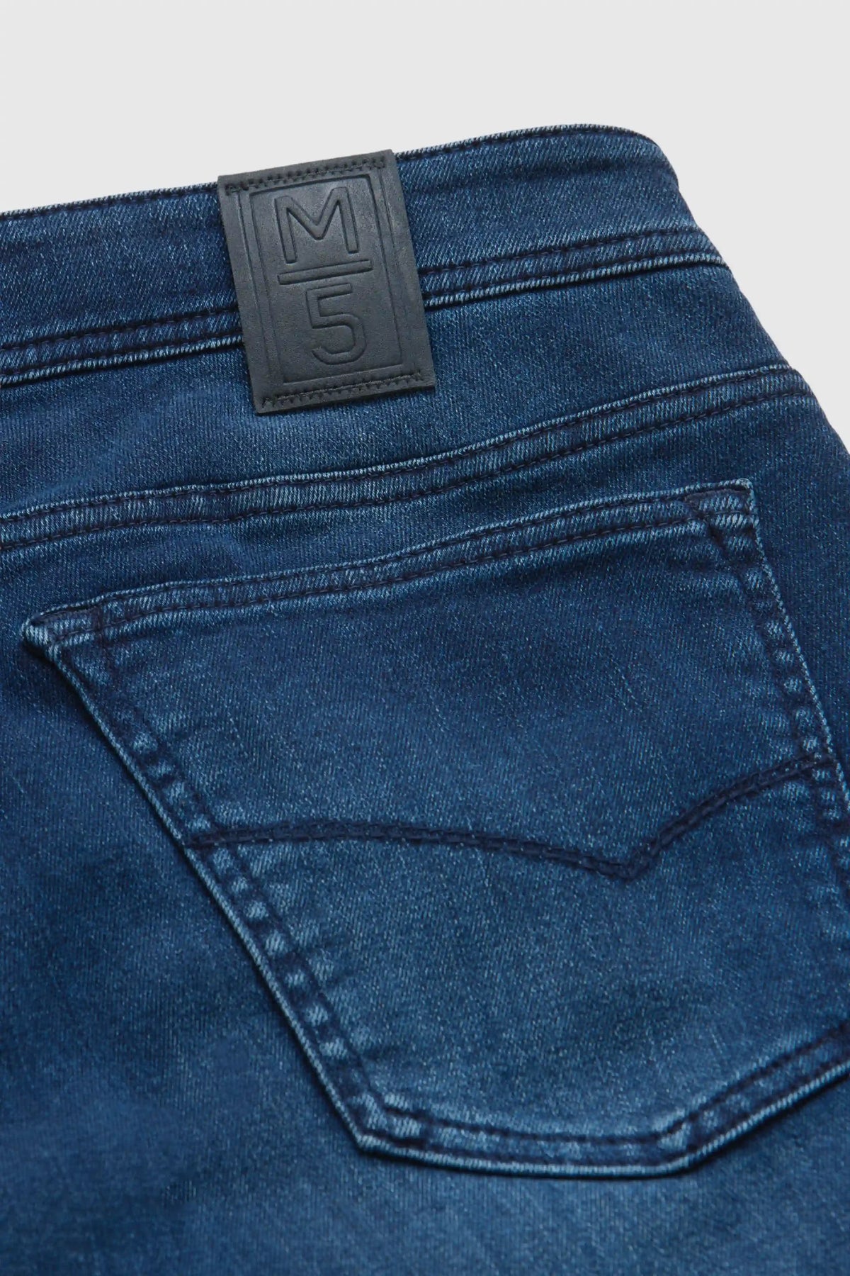 MEYER M5 Jeans – 6294 Modern Fit – Thermolite Organic Stretch Denim – Dark Blue Stone