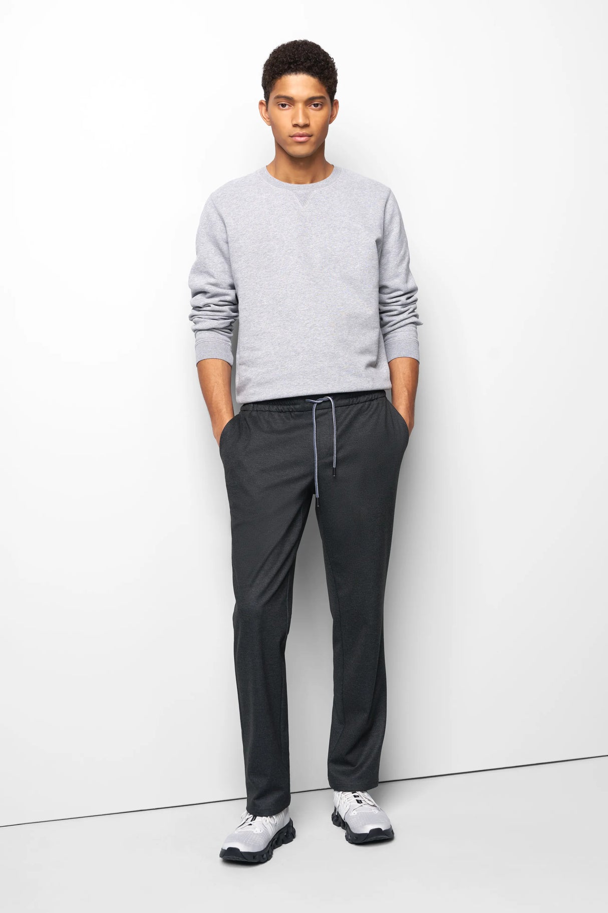 MEYER M5 Loose 6510 Flex Joggers - Easy Care Recycled Fibre - Charcoal