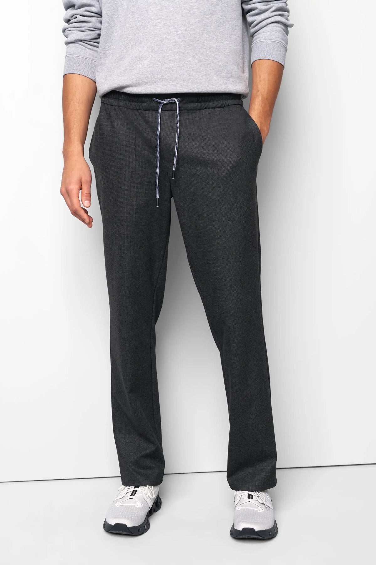 MEYER M5 Loose 6510 Flex Joggers - Easy Care Recycled Fibre - Charcoal
