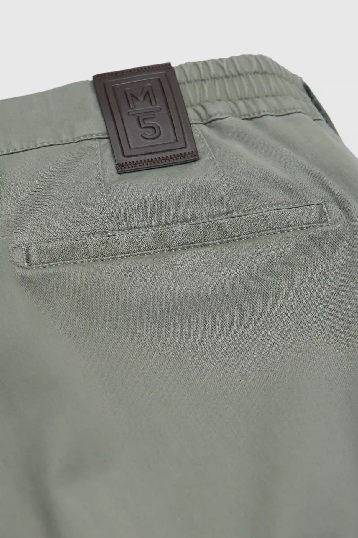 MEYER M5 Move 6024 Flex Organic Cotton Chinos – Olive